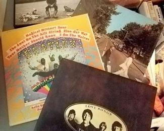 Beatles records and George Harrison box set