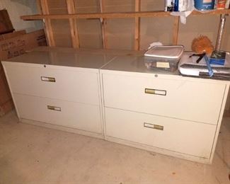 Double file cabinets