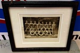 Vintage Integrated Sports Team Photograph