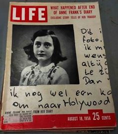 Vintage LIFE Magazine- Anne Frank