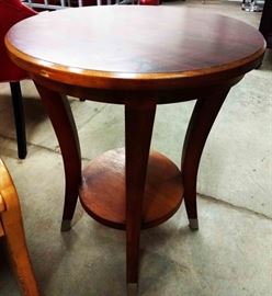 Wood Lamp Table