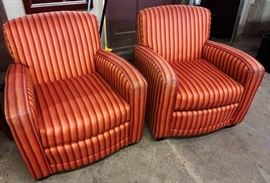 Mid-Century Modern Pair of Occassional Chairs
