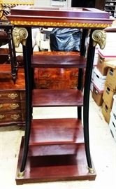 Unique "Ram Head" Shelf Tower