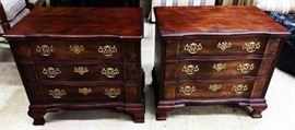 Matching Pair of Henredon Bedside Tables