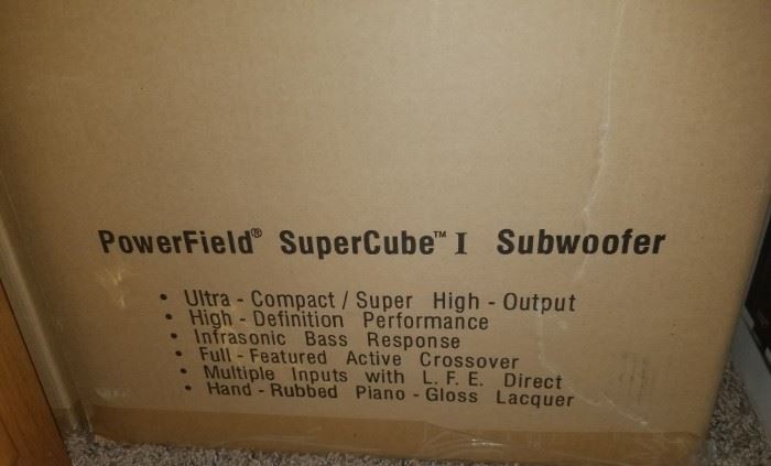Definitive Technology PowerField SuperCube I Subwoofer 
