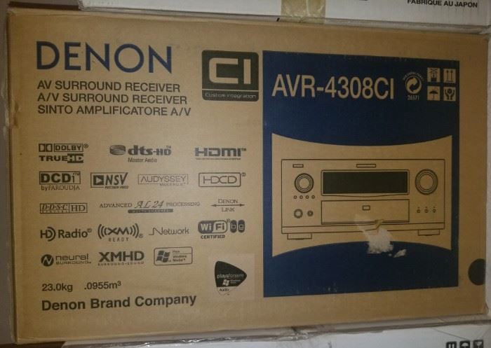 Denon AVR-4308CI AV Surround Receiver 