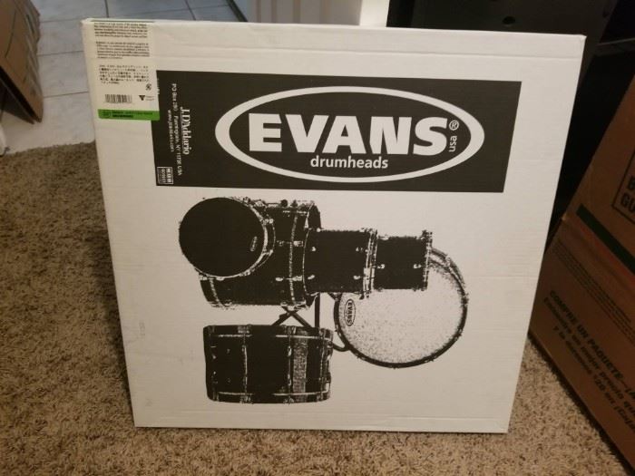 Evans Drum Heads 22” EMAD2 2-Ply Clear Batter SD 22 EMAD2 