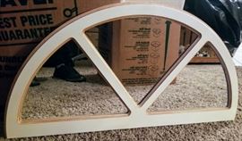 Framed Slice Mirror