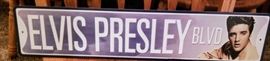 Elvis Presley Blvd Sign
