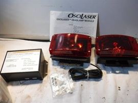 CODE 3 Red Osilaser head light assemblies for fire ...