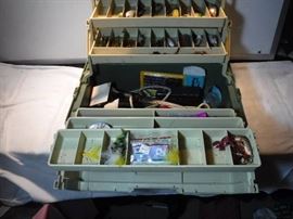 Fishing tackle and fillet knives box included