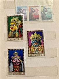 Mongolia stamps
