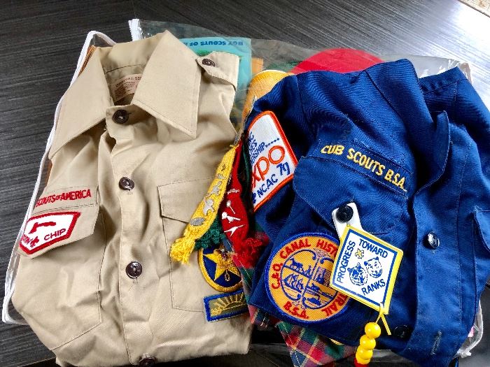 Boy Scout clothing and supplies