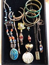 Bangles, necklaces and more