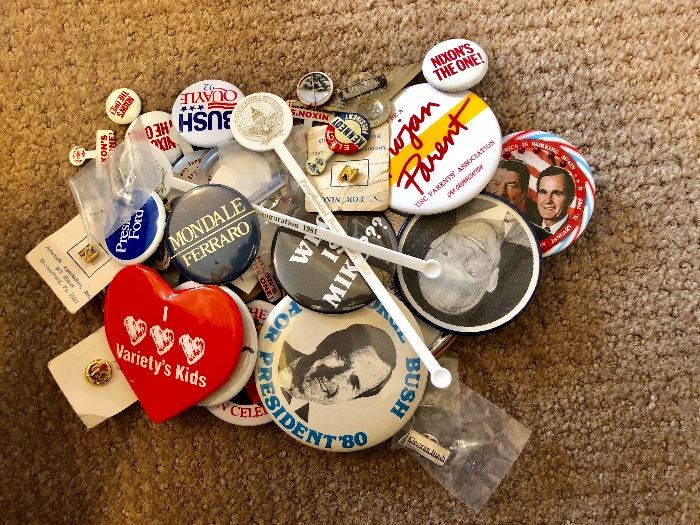 More political buttons