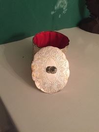 Trinket Box Silverplated