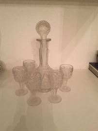 Decanter & Goblets