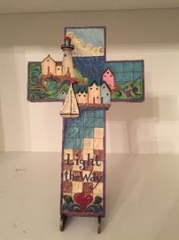 Jim Shore Hand Painted Cross