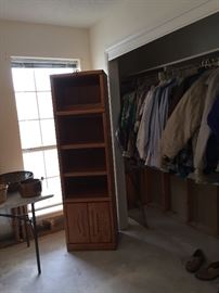 Men's Clothing, Curio Cabinet