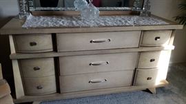 MCM dresser with mirror