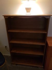 oak bookcase