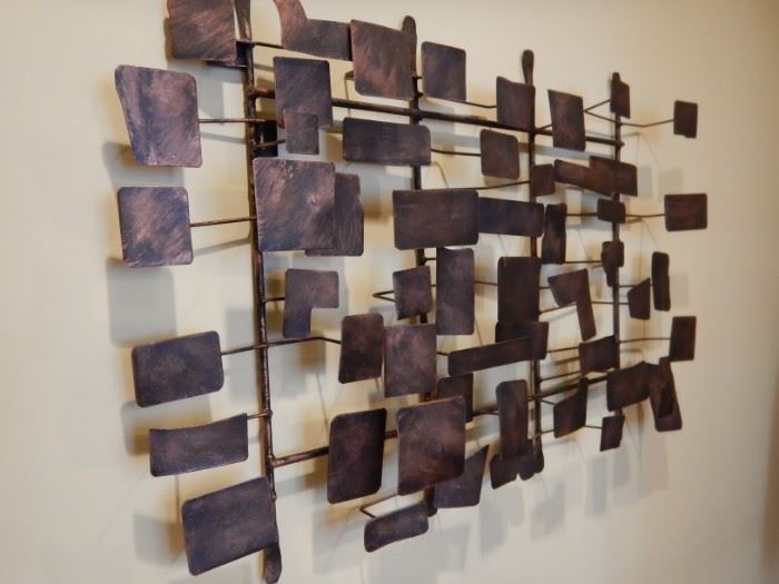WALL HANGING METAL ART SCULPTURE