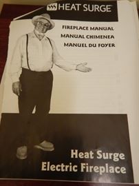 HEAT SURGE ELECTRIC FIREPLACE