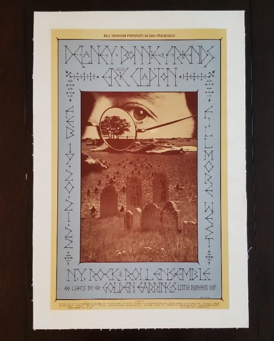 Delaney and Bonnie, NY Rock and Roll, Golden Earring at Fillmore West BG-218 https://ctbids.com/#!/description/share/106970
