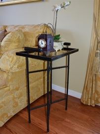 Tray style side table
