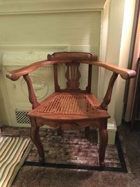 Antique corner chair
