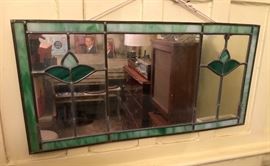 Beautiful Stained Glass mirror