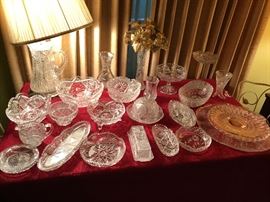 American heavy cut glass ordered right out of 1923 Redbook