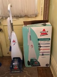 Bissell quick steamer-Never used had to put together