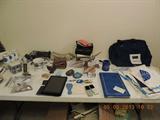 Everything on this table is Pan AM items