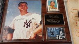 Mickey Mantel Signature?? Not sure