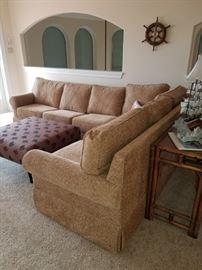 rarely used sectional sofa
