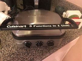 Cuisinart panini press! Impress your friends with artisan grilled cheese!