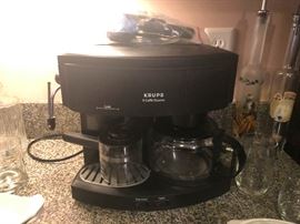Krups espresso maker!