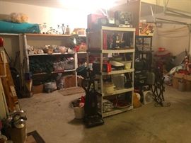 a garage full of garage stuff!