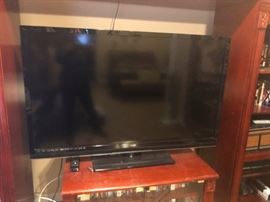 big-ass flat screen TV