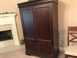 Hooker entertainment cabinet