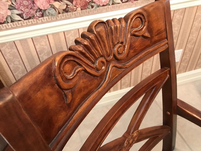 dining chair detail