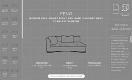 Ligne Roset - Feng couch white with grey - excellent condition! 