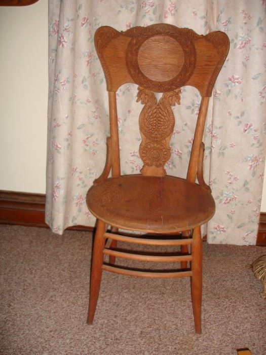 Oak Pressed Wood Chair