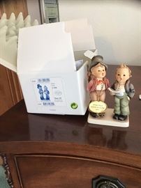 Hummell Figurine boys singing