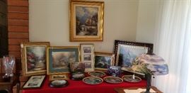Thomas Kinkade Table