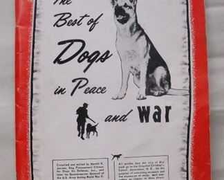 THE "BEST OF DOGS IN PEACE AND WAR" BOOK
