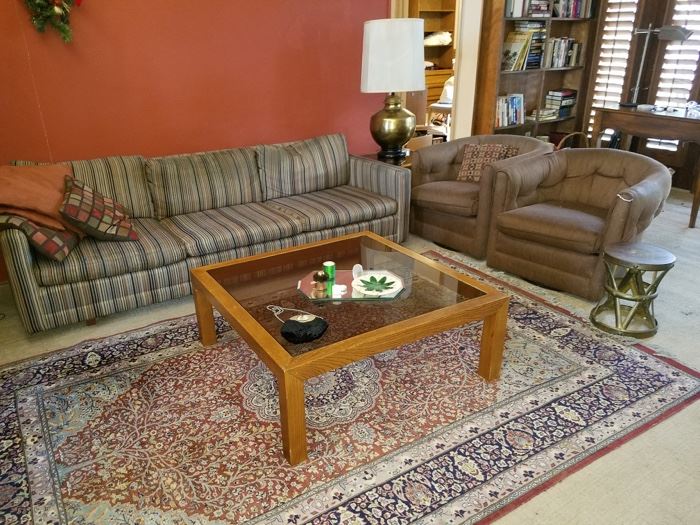 Texas designer Howard Goldman Mid Century Couch