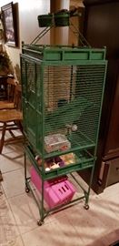 Large Bird Cage and Carrier