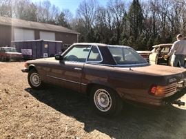1979 Mercedes 450sl, almost complete restoration, 23k miles